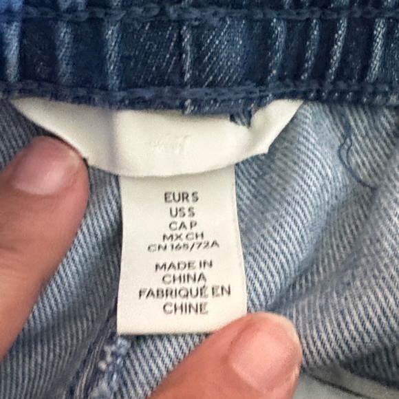 H&M Blue Flare & Wide Leg Jeans - Picture 6 of 6